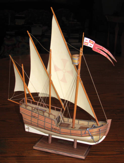 beta build of La Nina paper model ship